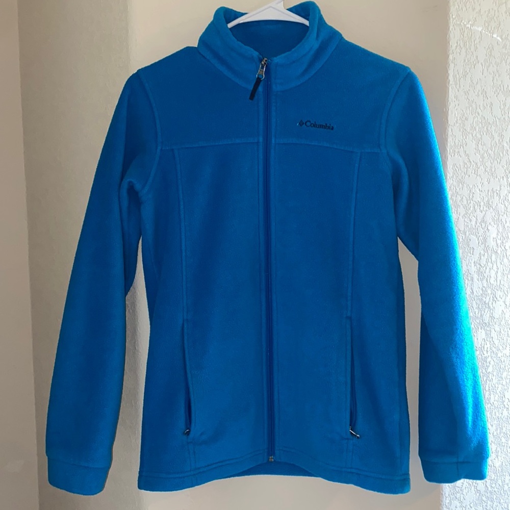 Columbia girls zip up size large 14/16